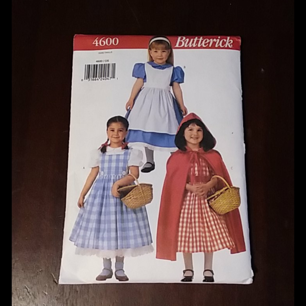 Butterick Pattern #4600